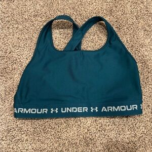 Under Armour Women's Deep Teal Sports Bra